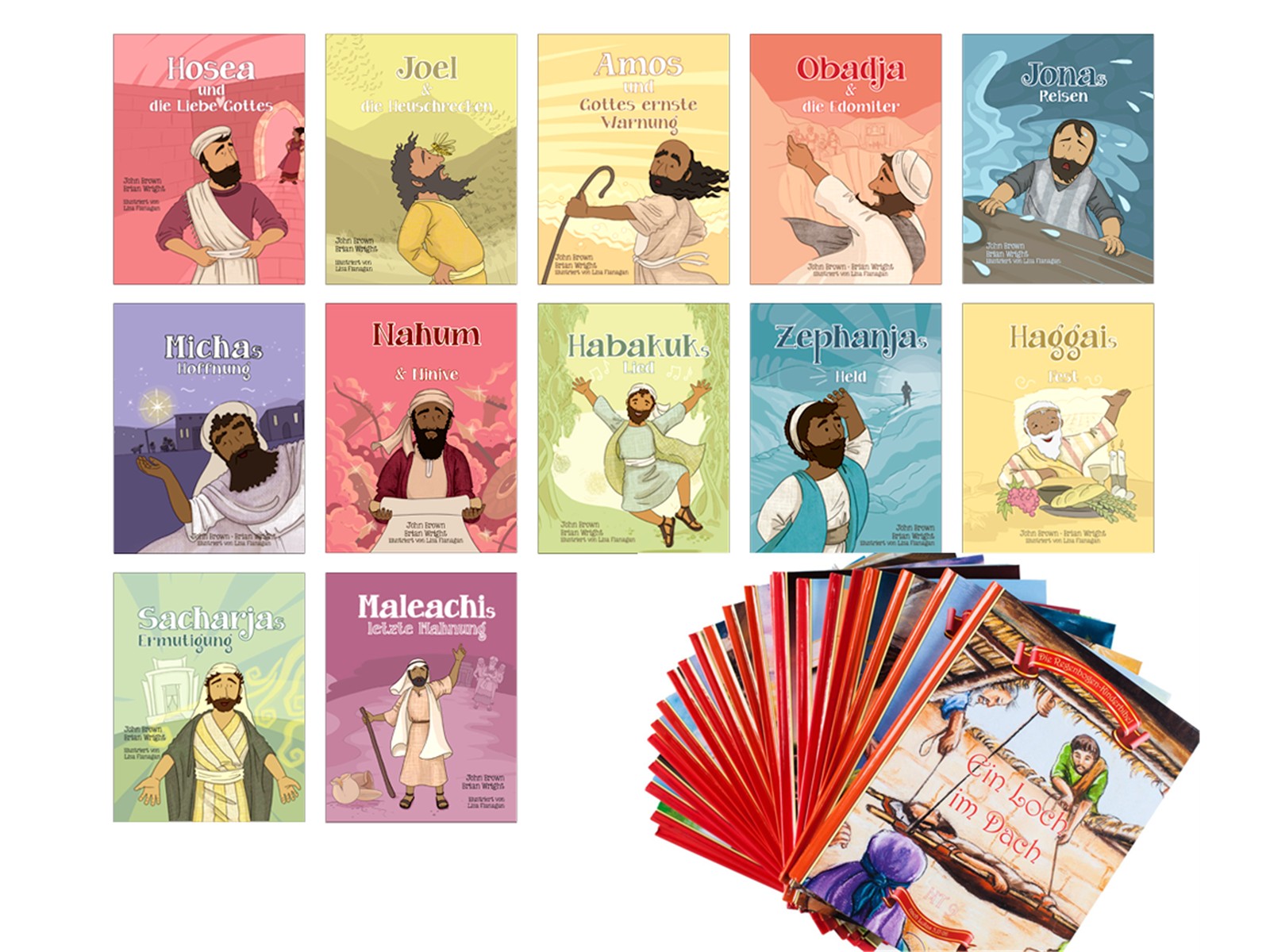 SET - Regenbogenkinderbibel + Die kleinen Propheten