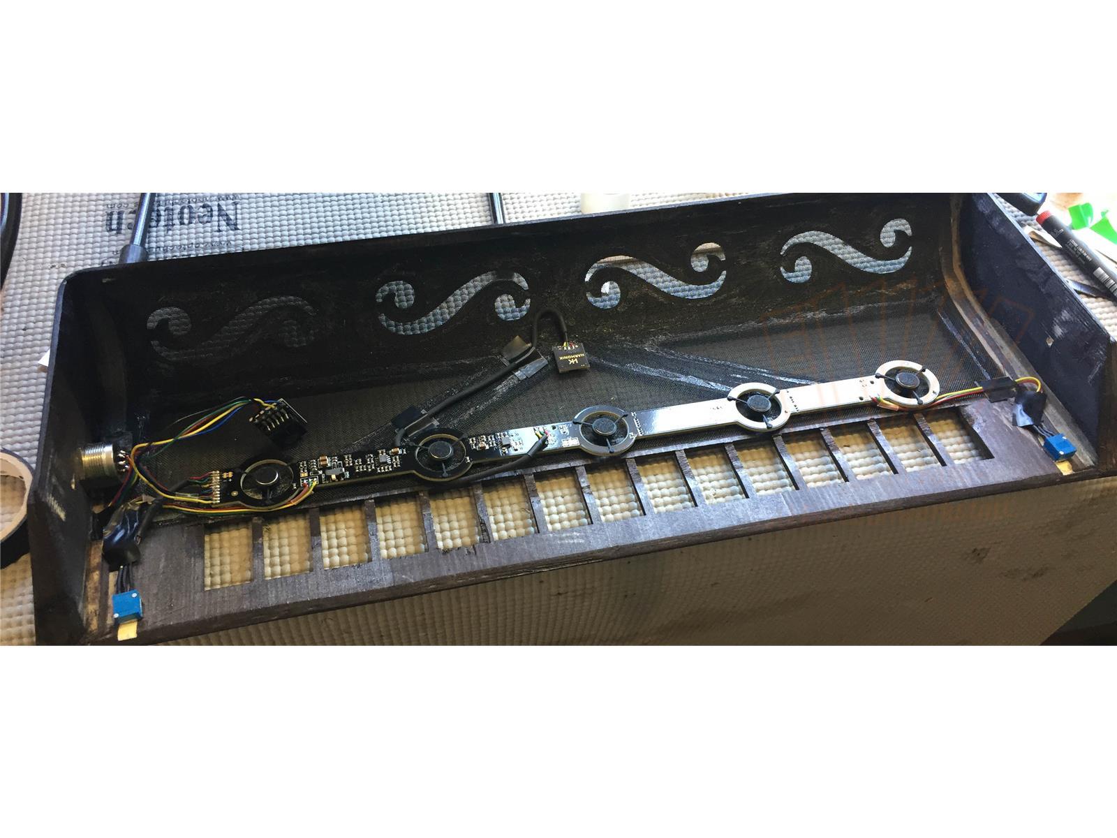 Einbaumikrofon Harmonik AC5001-RG Signature (4 Miks - 29cm) - Richard Galliano