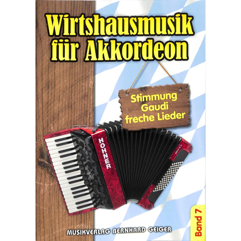 Wirtshausmusik für Akkordeon Band 7