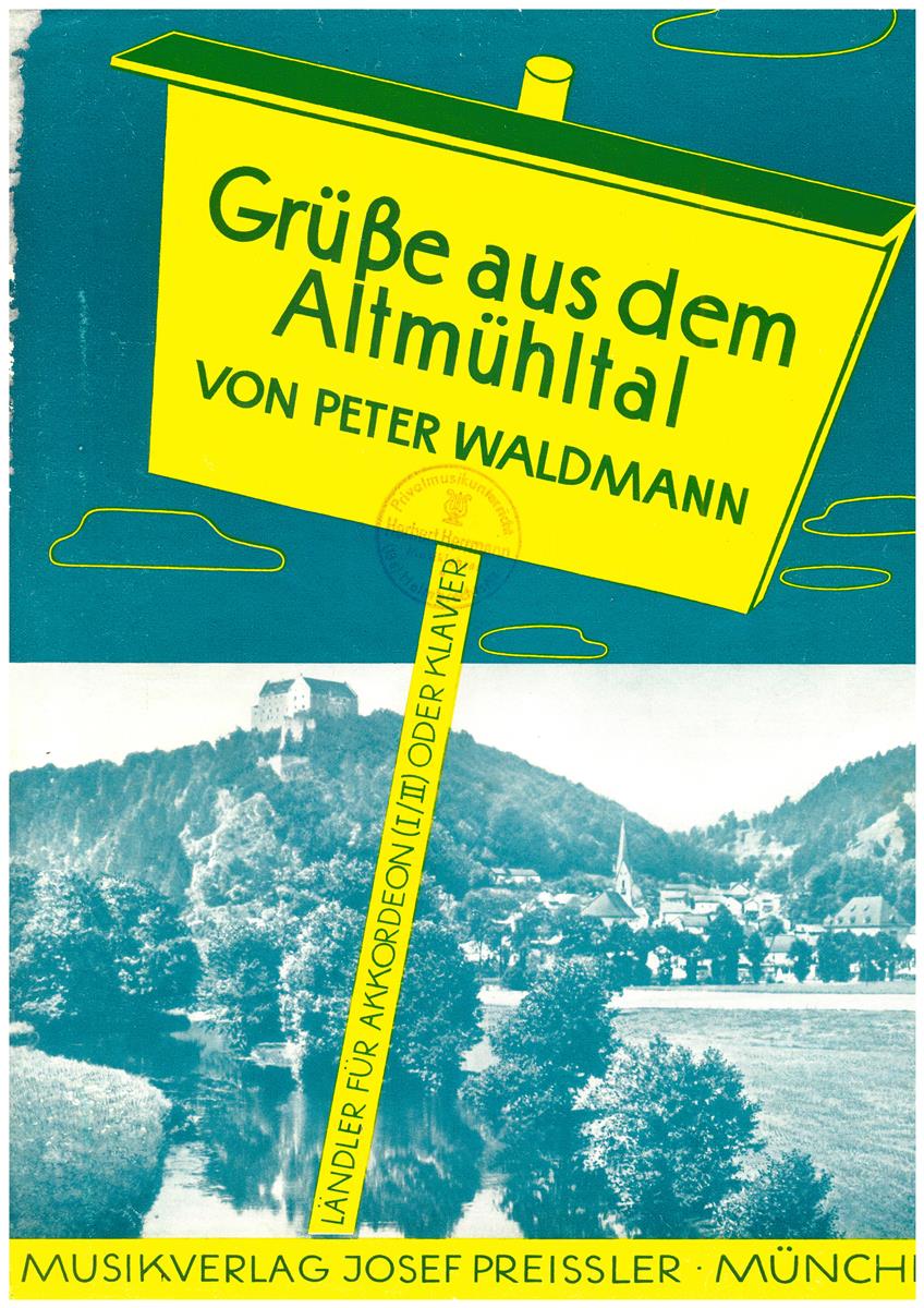 Grüße aus dem Altmühltal, Waldmann - Antiquariat