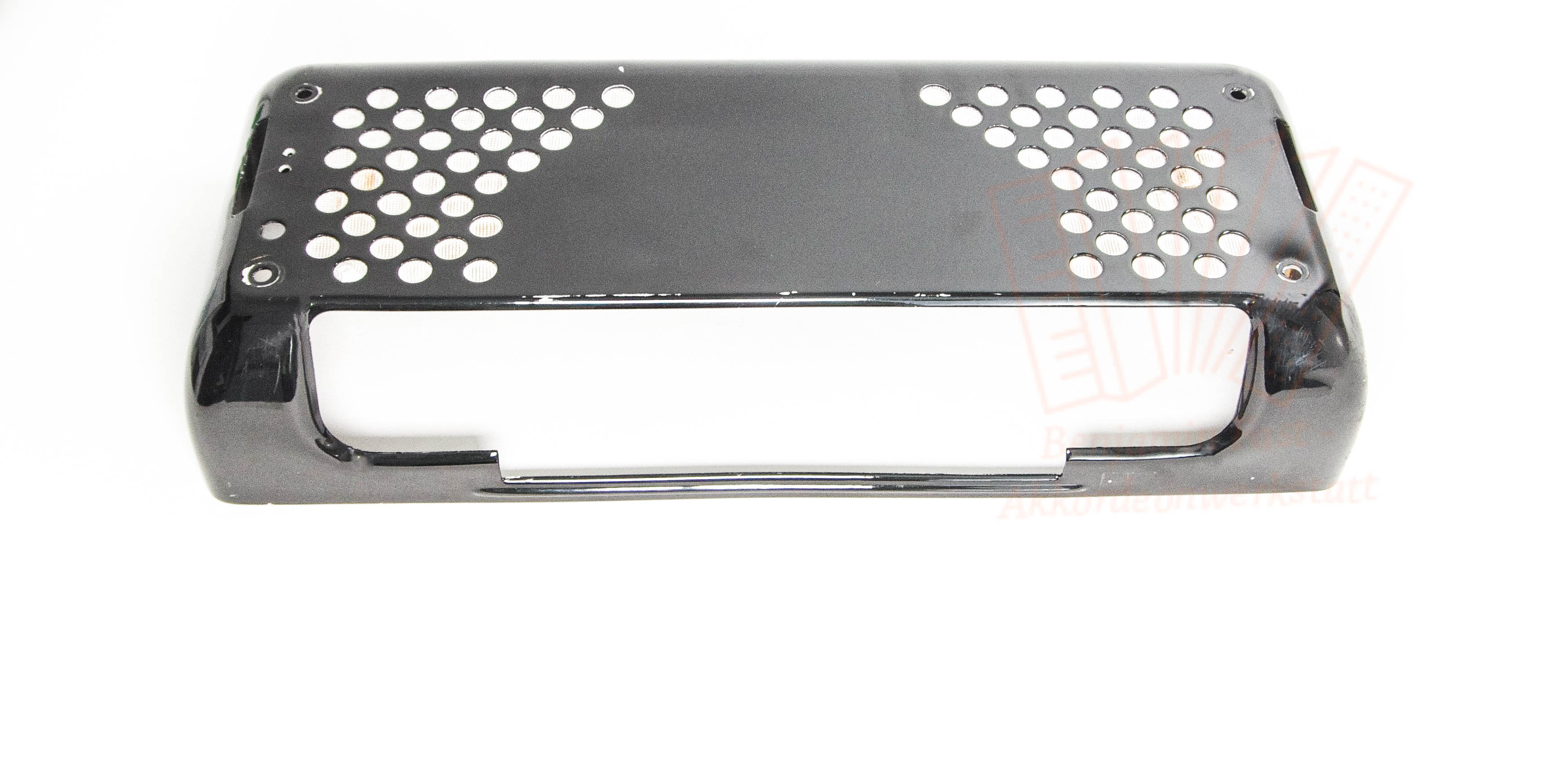 Basshaube Hohner Atlantic IV N de Luxe schwarz Gebraucht