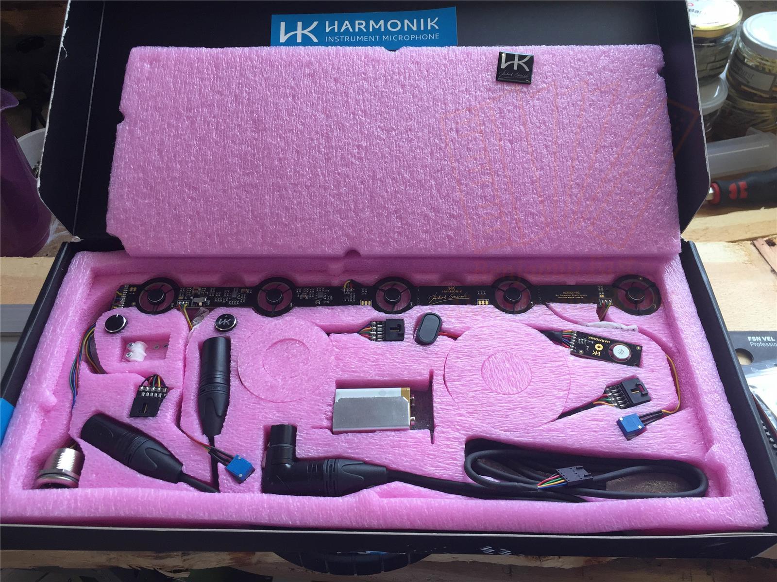 Einbaumikrofon Harmonik AC5001-RG Signature (4 Miks - 29cm) - Richard Galliano