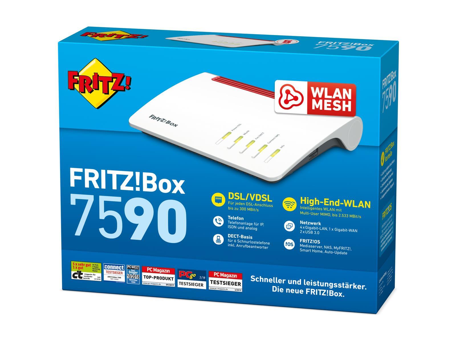 AVM Fritz!Box 7590 AVM Fritz!Box 7590 AX Wifi-6