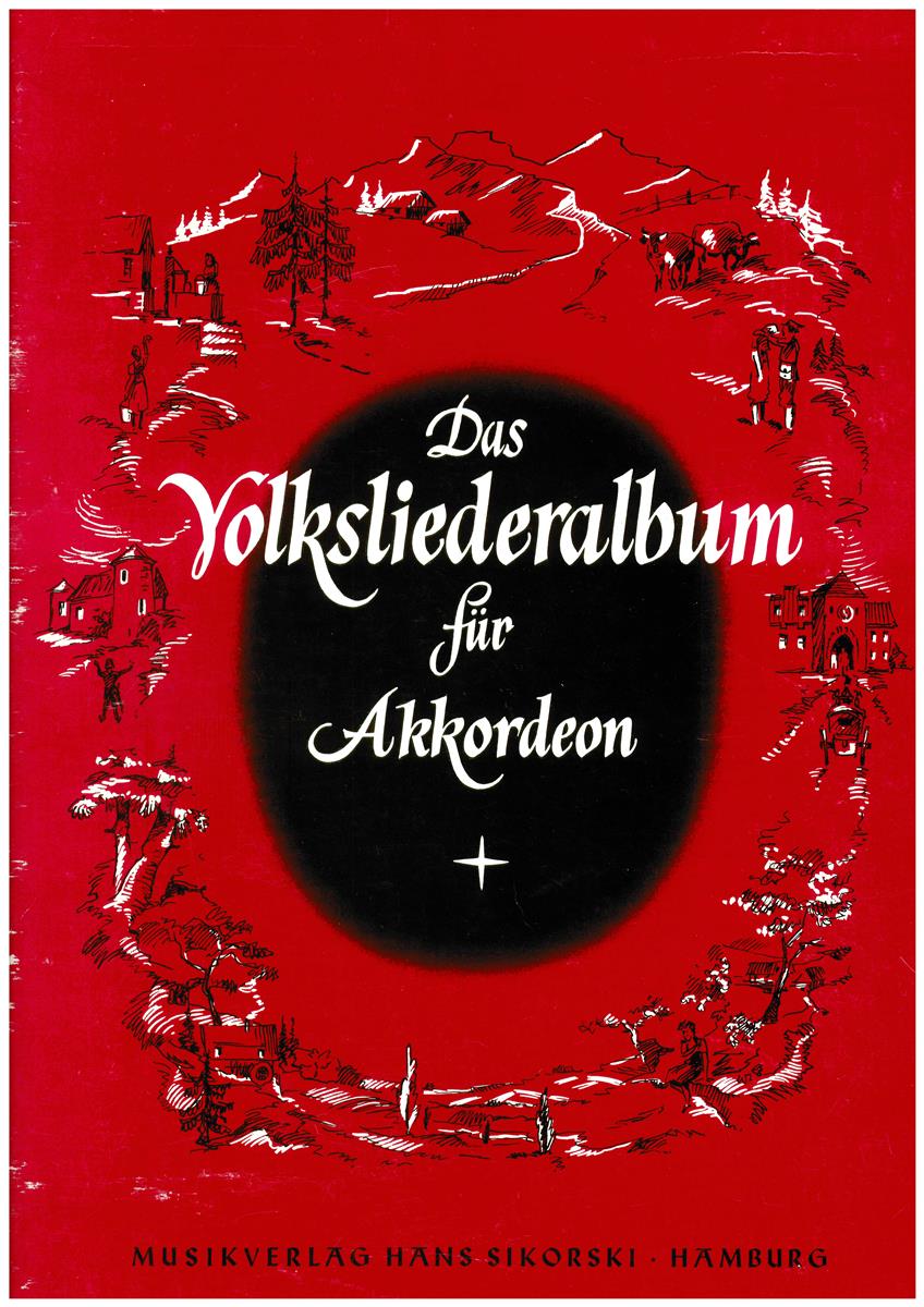 Das Volksliederalbum für Akkordeon - Antiquariat