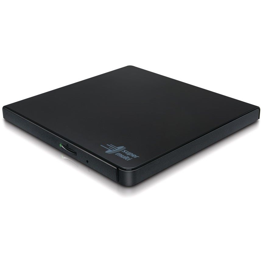 Externer DVD-Brenner HLDS GP57EB40 Slim USB black Externer DVD-Brenner HLDS GP57EB40 Slim USB black