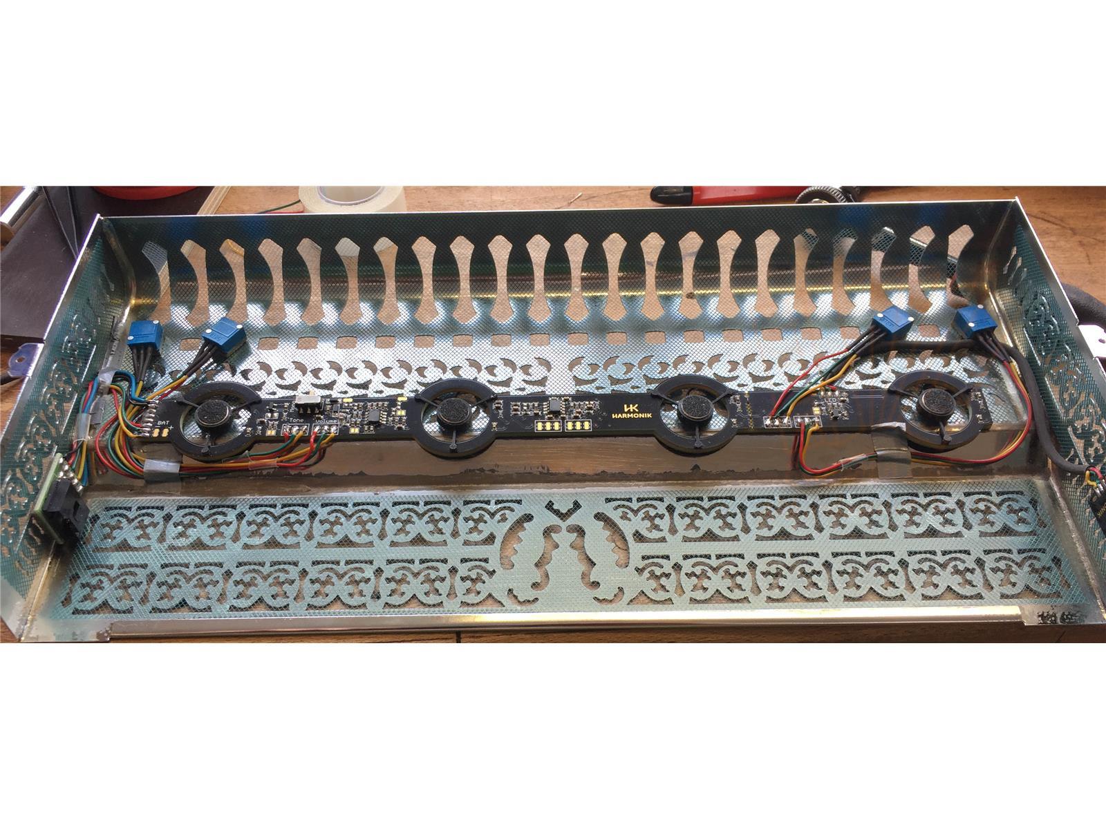 Einbaumikrofon Harmonik AC5001-PLUS (4 Miks - 30cm)