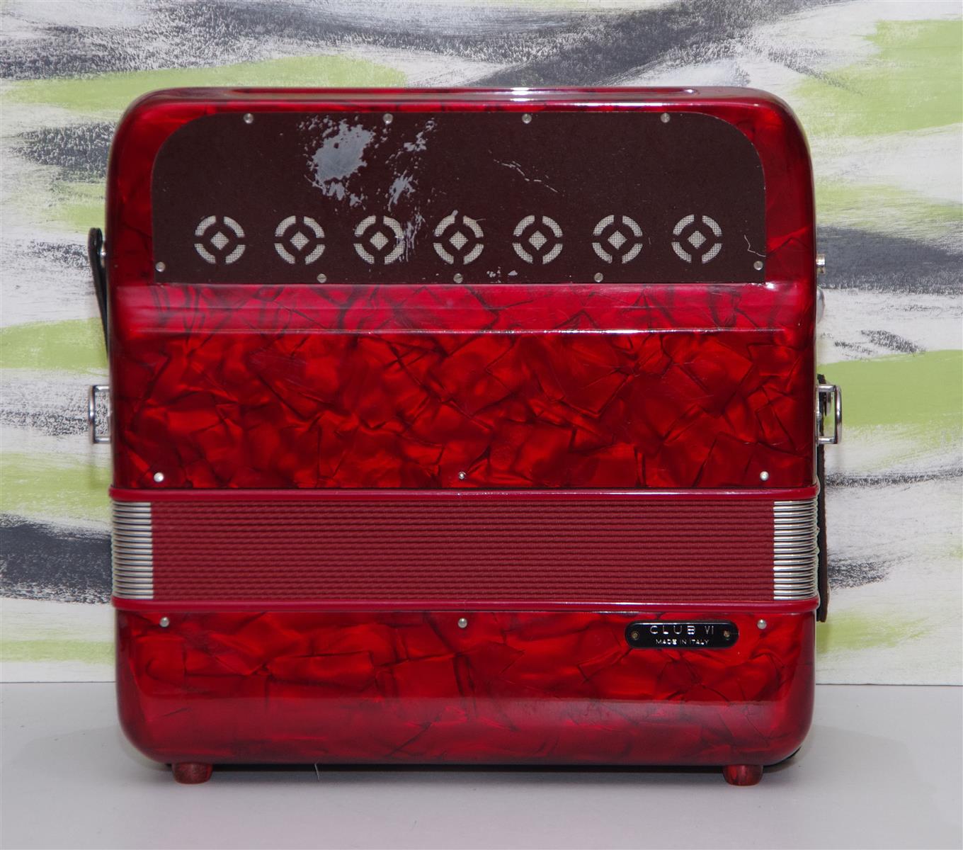 Harmonika Paolo Soprani Club IV rot - gebraucht