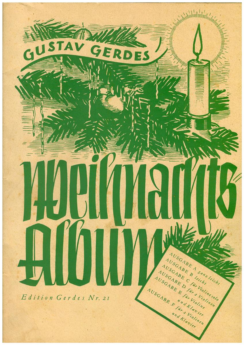 Weihnachtsalbum - Gustav Gerdes - Antiquariat