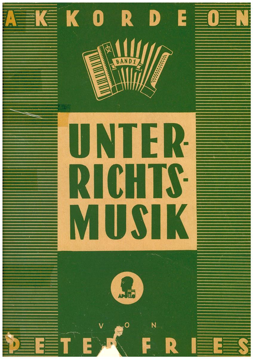Unterrichtsmusik, Fries - Band 1 - Antiquariat Unterrichtsmusik, Fries - Band 1 - Antiquariat