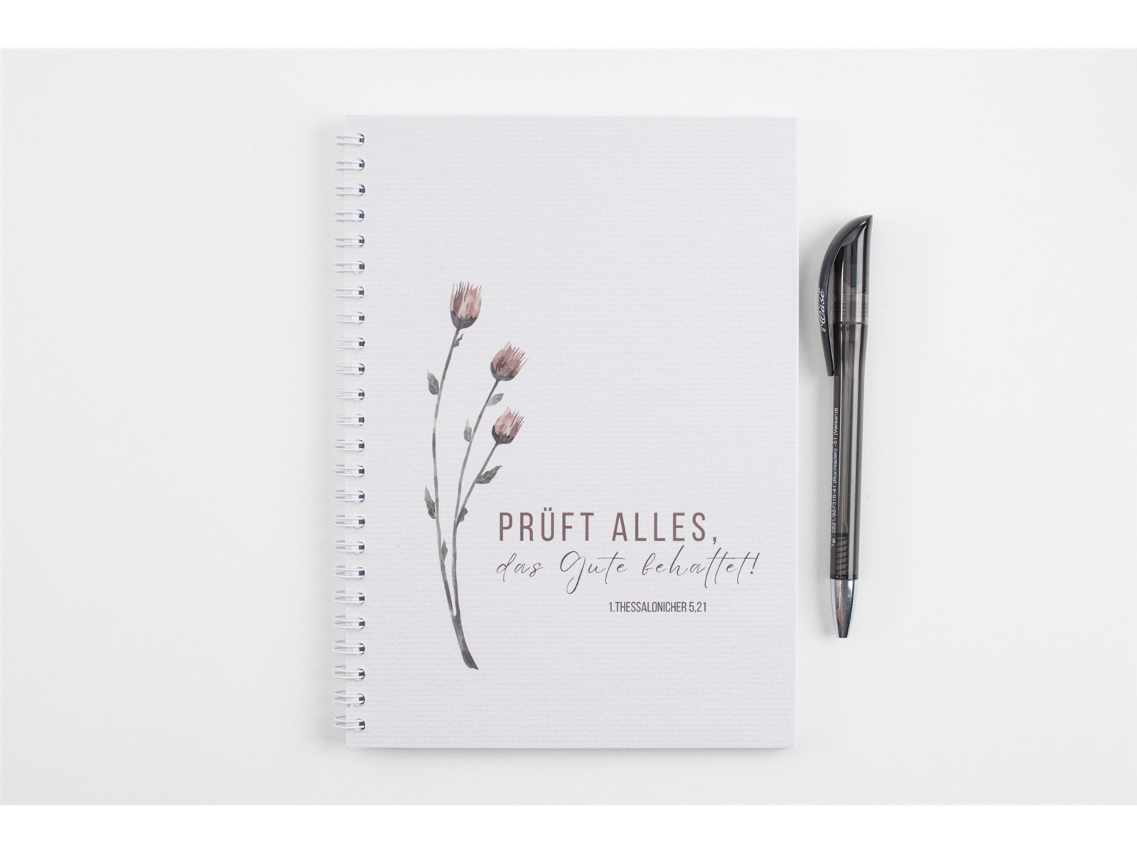 Prüft alles - DIN A5 Ringbuch für Notizen