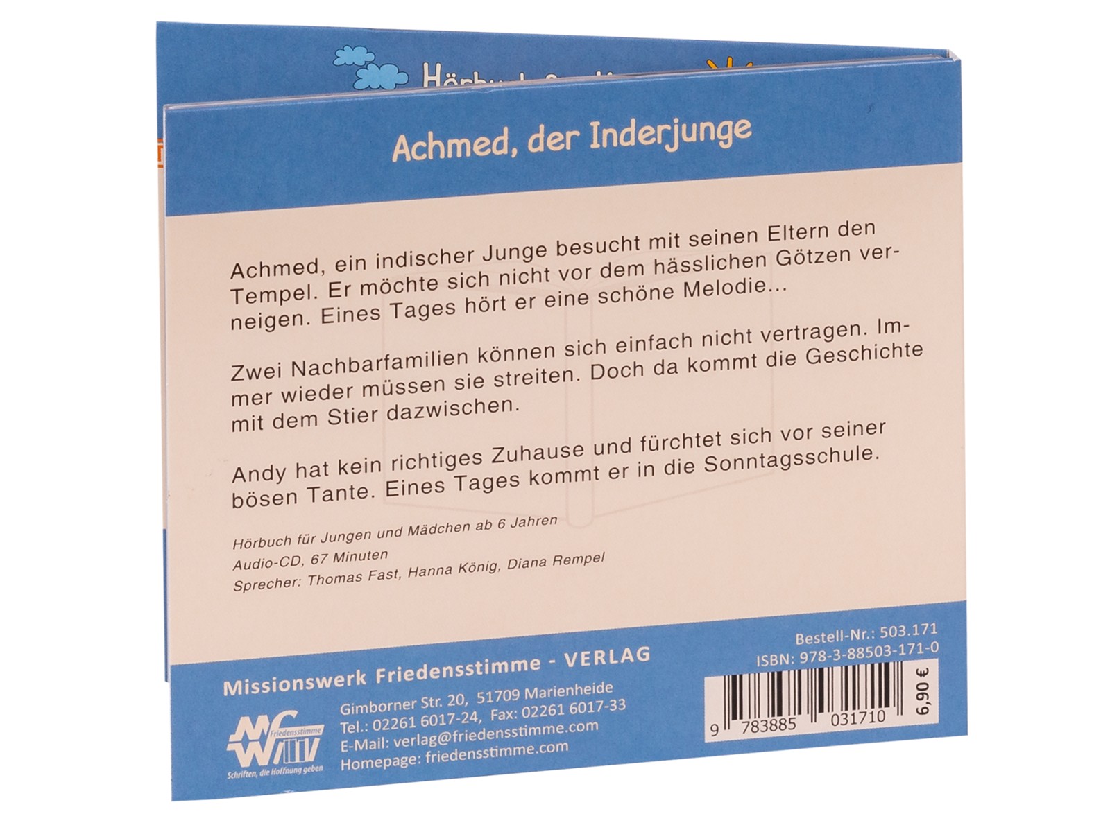 Hörbuch CD - Achmed, der Inderjunge