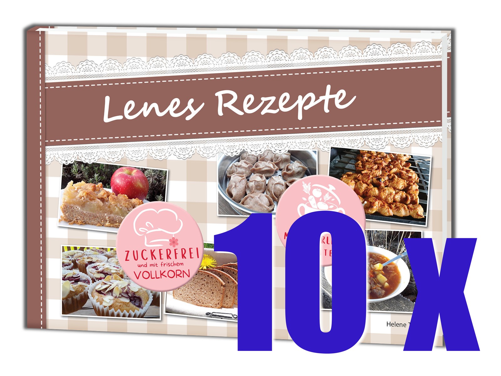 Buchpaket: 10 Exp. "Lenes Rezepte"