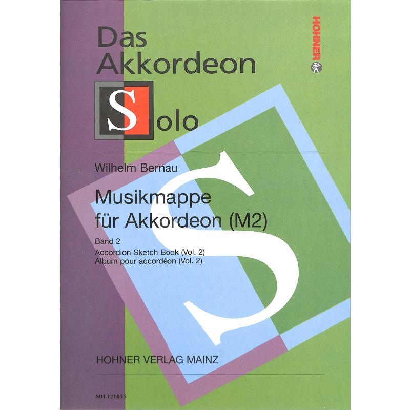 Musikmappe für Akkordeon 2, Bernau