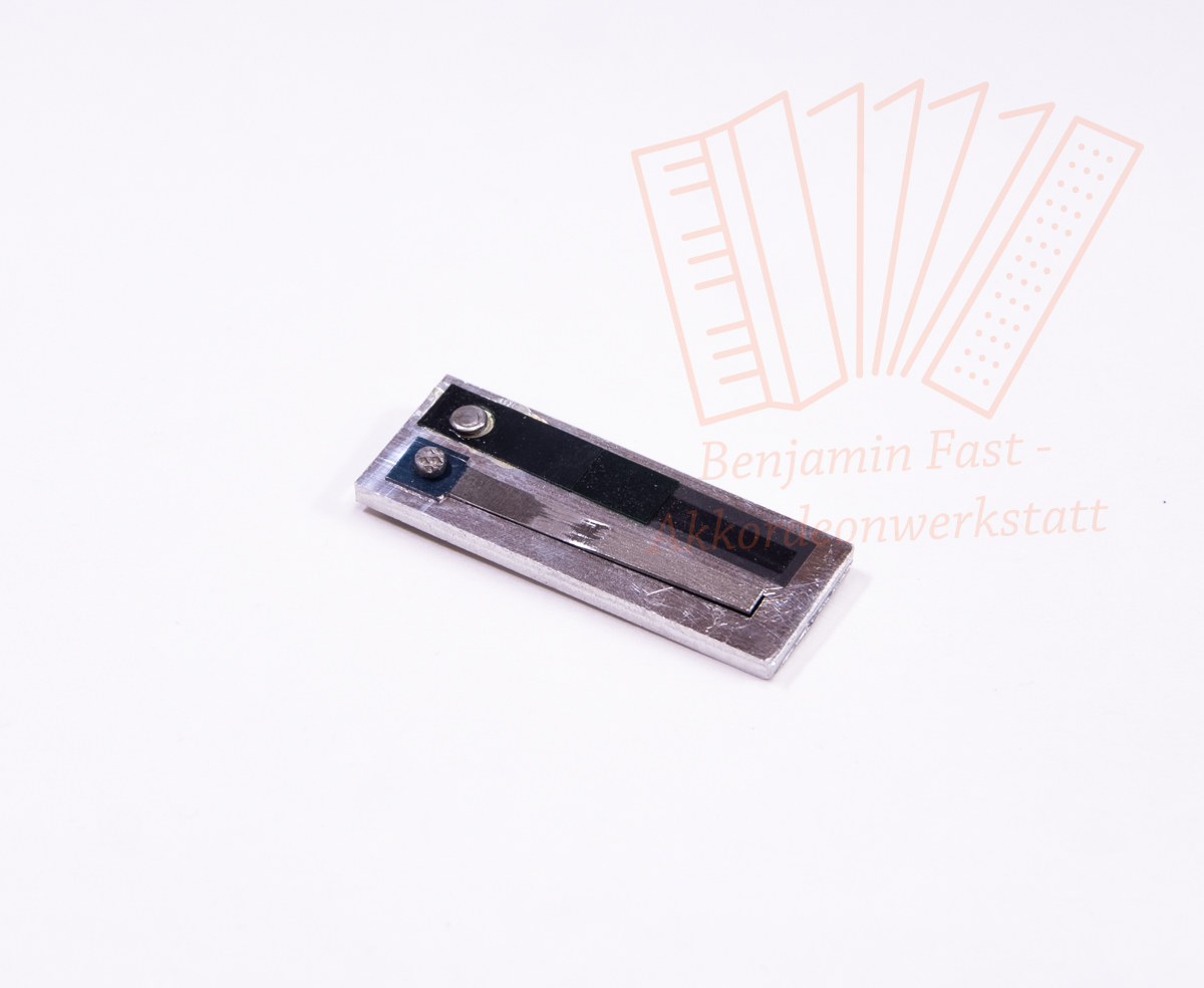Stimmplatte T-Mensur Hohner neu Stimmplatte T-Mensur Hohner neu f - F3 43 x 16