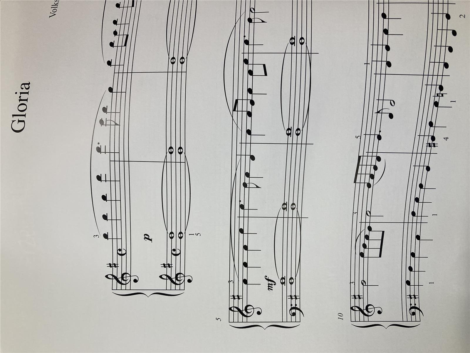 Weihnachten am Klavier, Friesen Noten Mängelexemplar