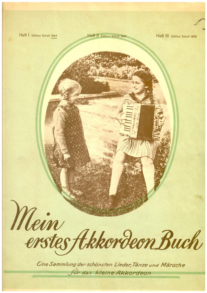 Mein erstes Akkordeonbuch Heft1 - Antiquariat Mein erstes Akkordeonbuch Heft1 - Antiquariat