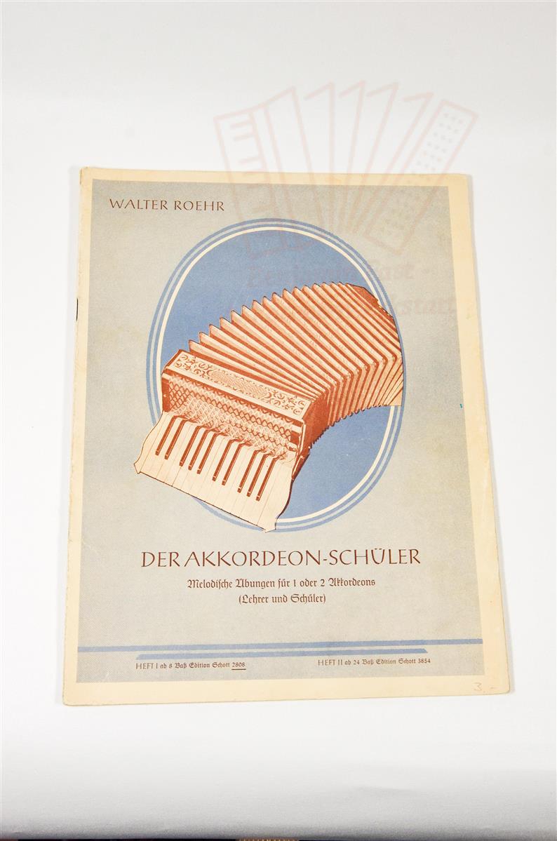 Der Akkordeon-Schüler 1, Roehr - Antiquariat