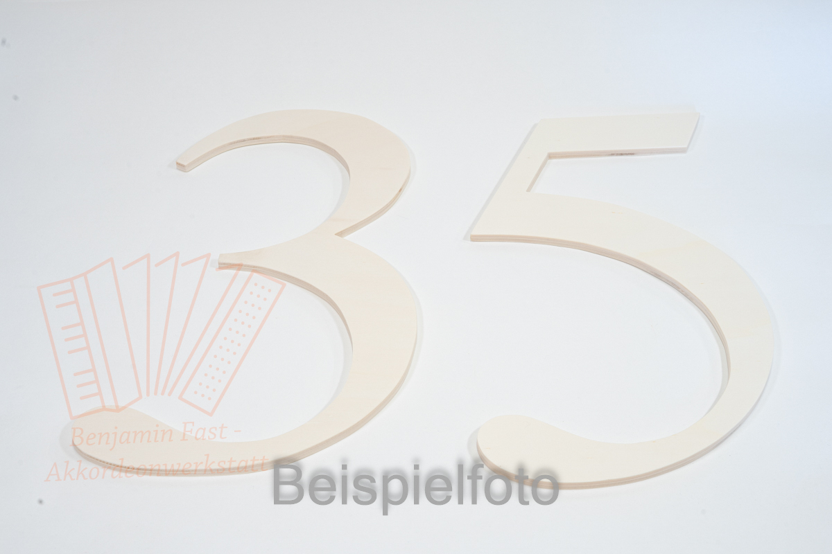 Buchstaben Zahlen Pappel 40cm Buchstaben Zahlen Pappel 40cm